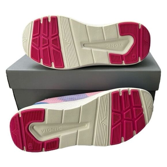 Vionic Celeste Azure Light Blue and Pink Sneakers Shoes Women’s Size 7.5 - Picture 7 of 9